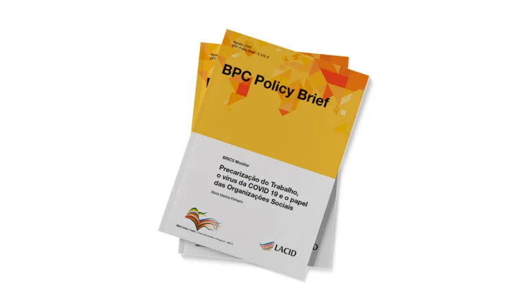 Precarização do Trabalho, o vírus da COVID-19 e o papel das Organizações Sociais